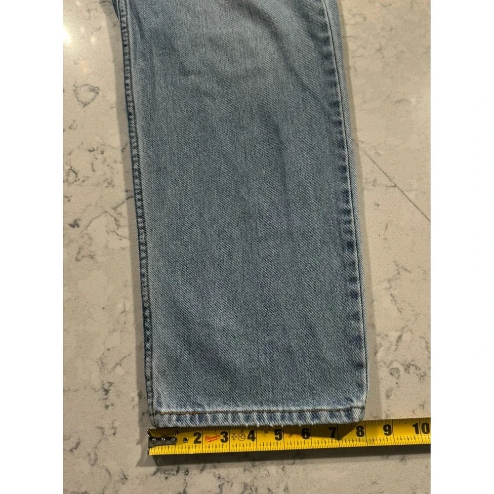 VTG Y2K Levi's 550 Jeans Mens 32x30 Blue Light Wash Relaxed Fit Straight Leg